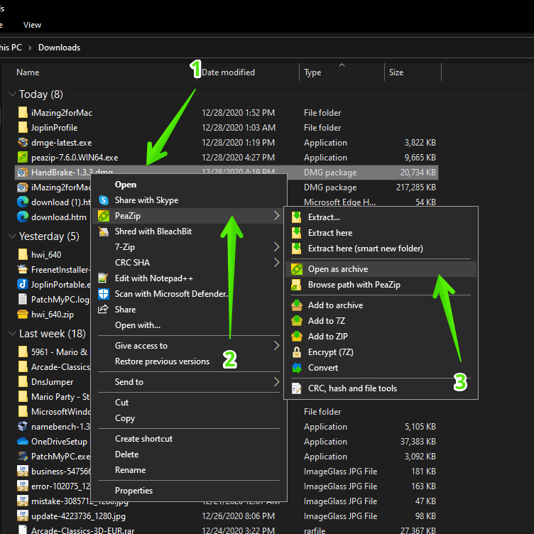 run dmg files on windows