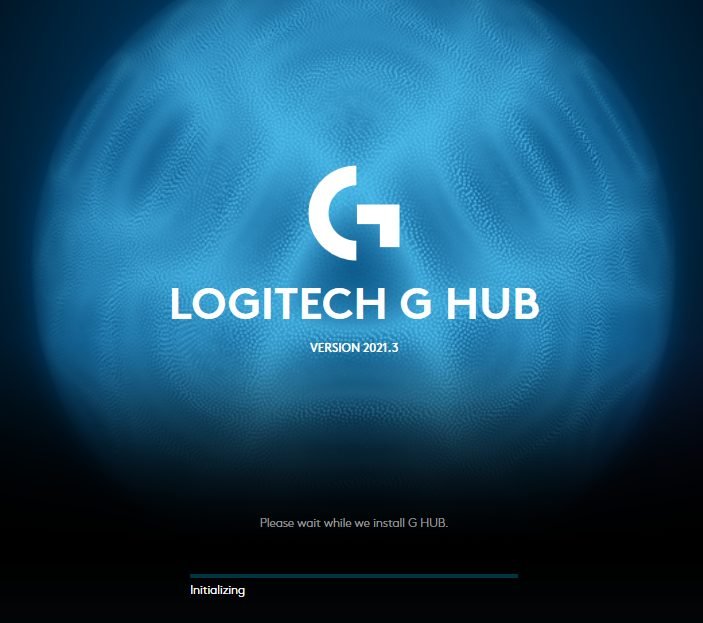 g hub initializing