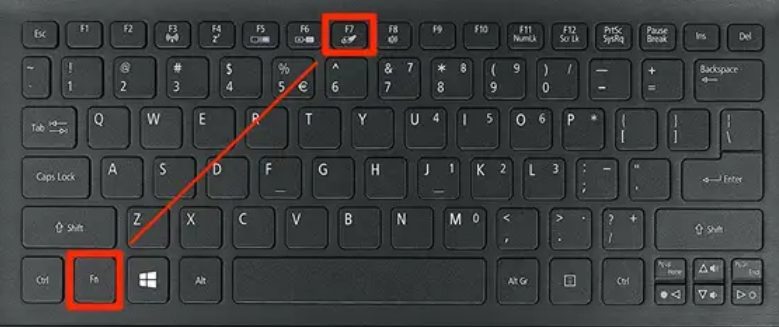 keyboard shortcut to disable touchpad