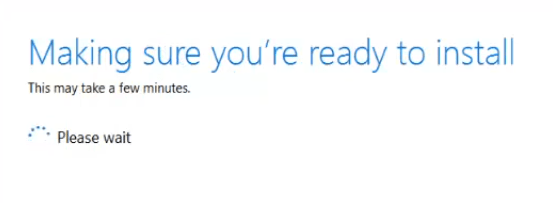 Ready to Install Windows 11 updates
