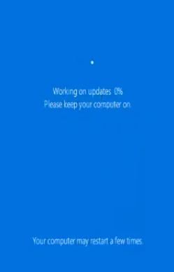 Working on Windows 11 updates