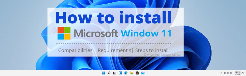 how to install Windows 11