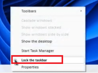 taskbar