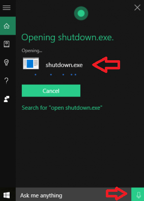 shutdown exe