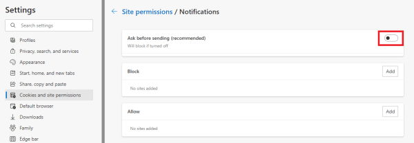 How To Turn Off Microsoft Edge Notifications In 2 Minutes