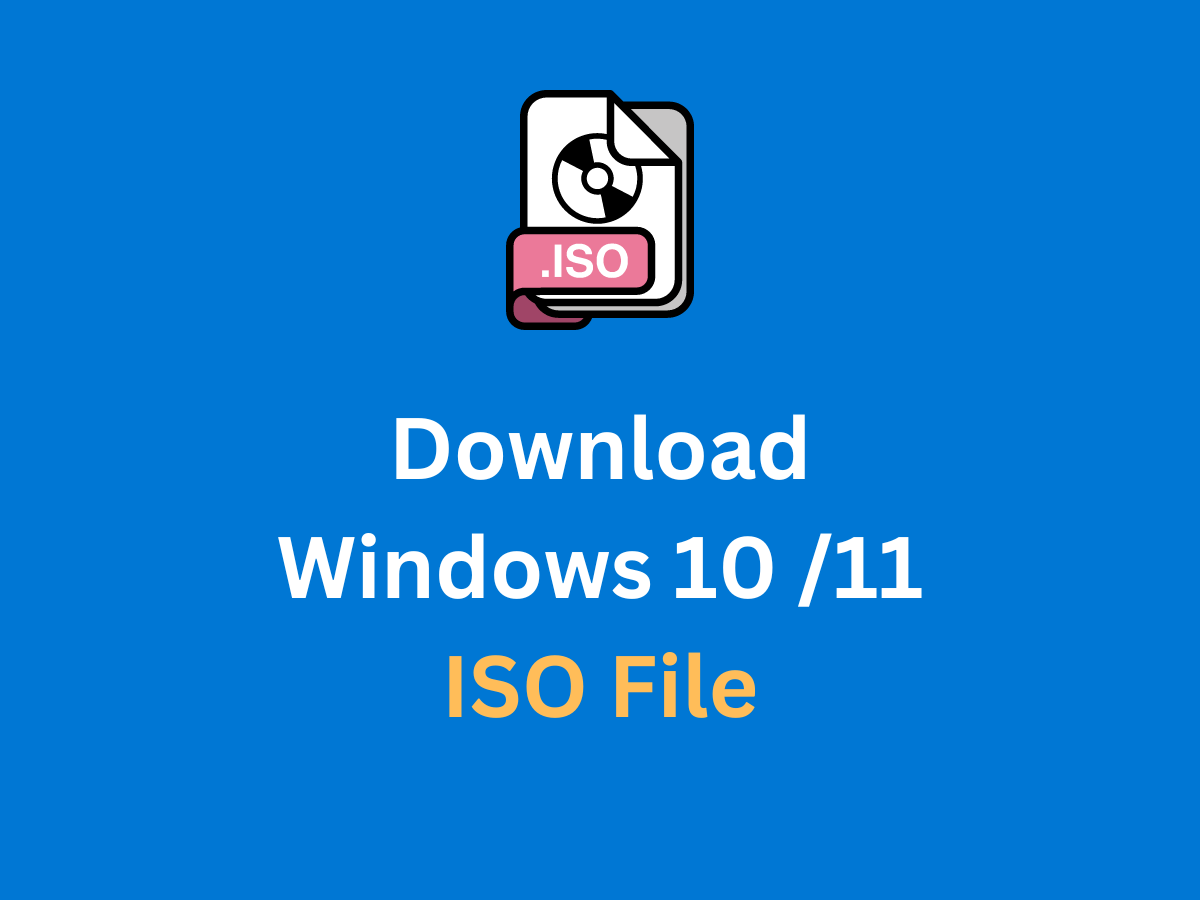 Download Windows 10/11 ISO File