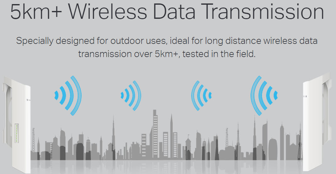 Long Distance Wireless Network Point to Point