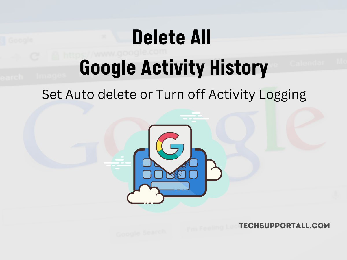 Delete google activity