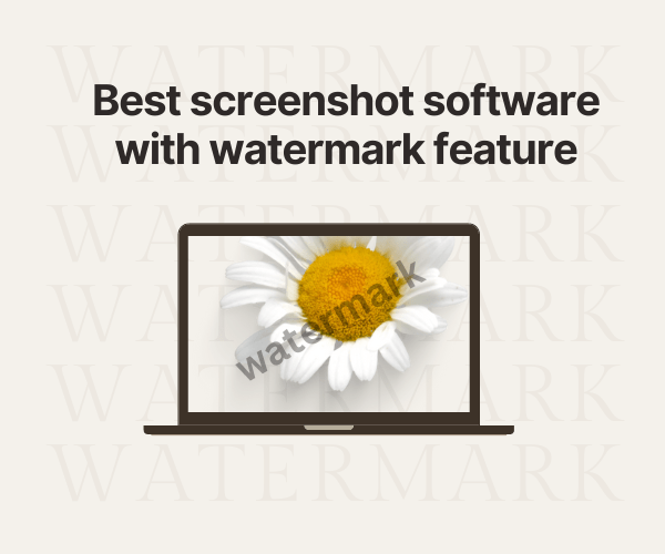 screenshot software with watermark