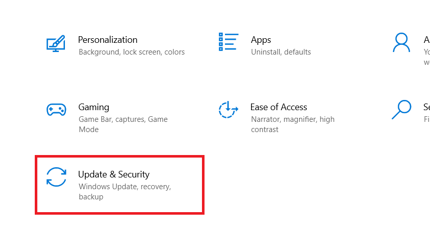 click update & security